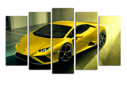 Модульная картина Lamborghini Huracan